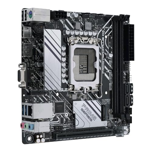 Image of ASUS PRIME H610I-PLUS D4 LGA 1700(Intel 12th Gen&Intel vPro)mini ITX Motherboard(PCIe 4.0,DDR4,USB-A 3.2 Gen 1,1GbLan,DP /HDMI /D-Sub,V-M.2(Key E),Q-LED,Mono-out with amp IC,SPI TPM header) (Pack of 10)