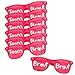 Produktbild Oblique-Unique® Brille Braut + Team Braut Set JGA Junggesellinnenabschied Hen Party Bride to be rosa