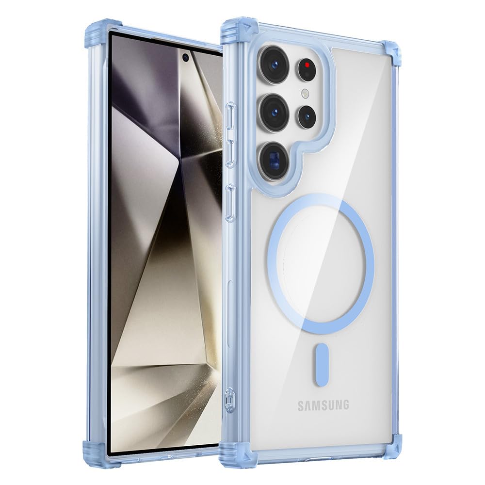 Coque transparente premium pour Galaxy S23 Ultra rigide