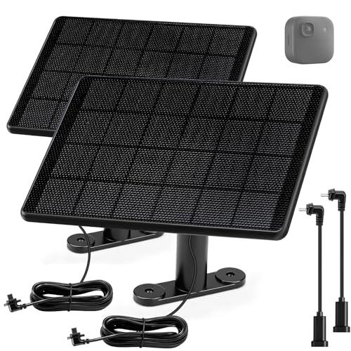 6W Solarpanel für Blink Kamera Outdoor 4 (4. Gen)/(3. Gen) XT3/XT2/XT