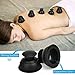 Silicone Cupping Therapy Sets Cups Massage, 12pcs Professional Vacuum Cupping Anti Cellulite Suction Cup for Facial Body Massage, Deep Tissue, Myofascial Release, Pain Relief, Muscle Relaxation(Black)