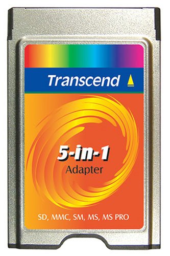 Preisvergleich Produktbild Transcend SD 5in1 auf PCMCIA Adapter