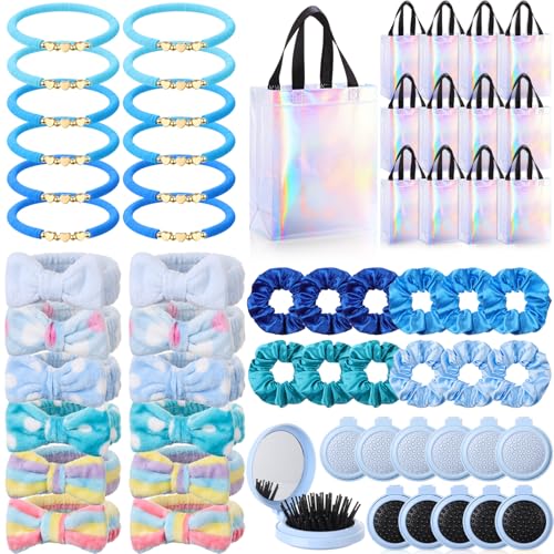 Suncalla 60 Pcs/12 Set Spa Party Favors Trip, Blue