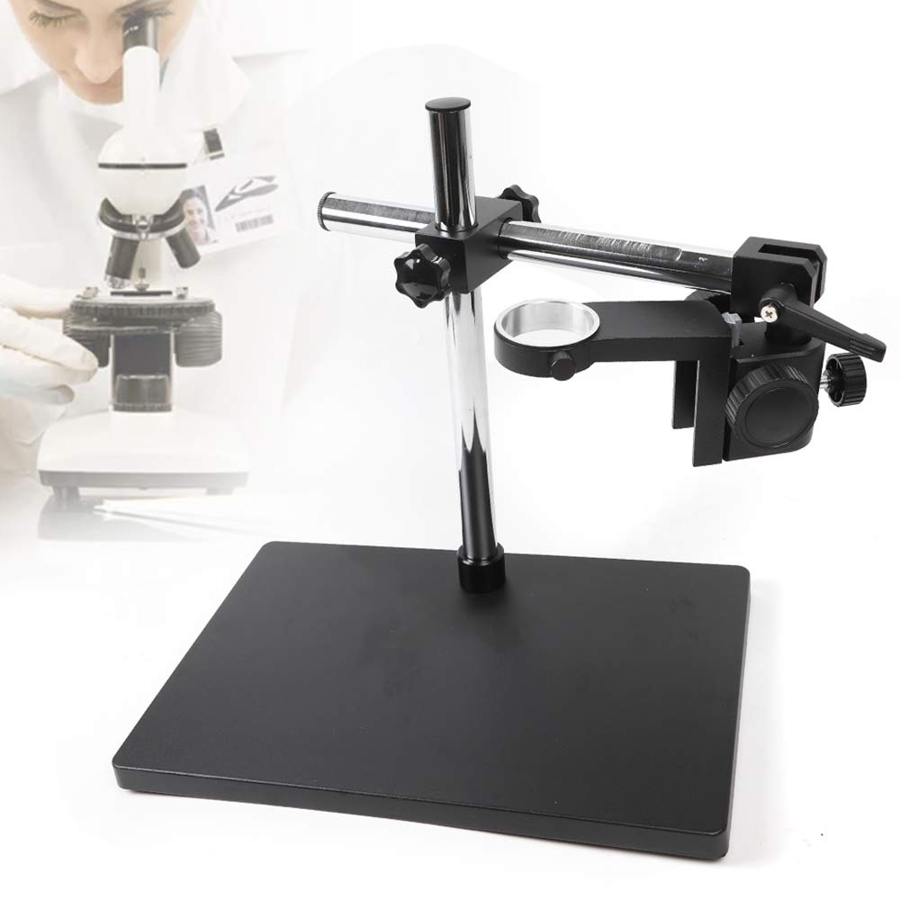 Support de Microscope Stéréo en Acier - Support pour Tube de Microscope Numérique, Trépied d'Ascenseur, Outil Robuste de Laboratoire pour Table