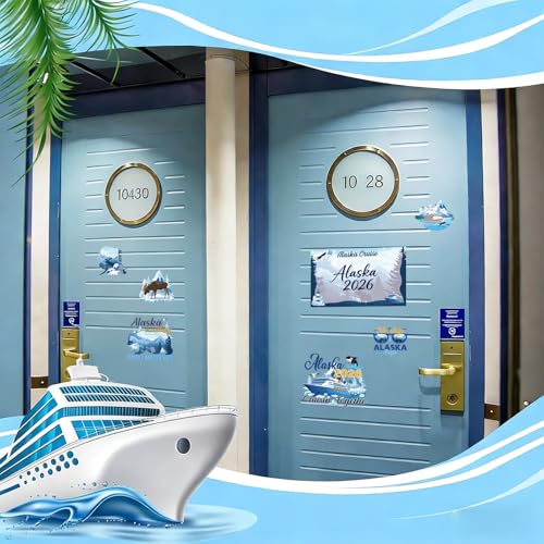 Imanes decorativos Dazoratix Alaska 10 piezas miniatura 3