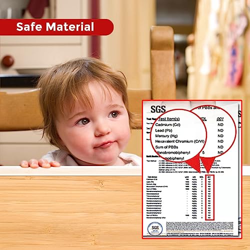 Image of Edge Protector for Baby Proofing, Baby Corner Protector Guards Clear Silicone Soft Corner Protectors with Pre-Taped Adhesive 6.6FT