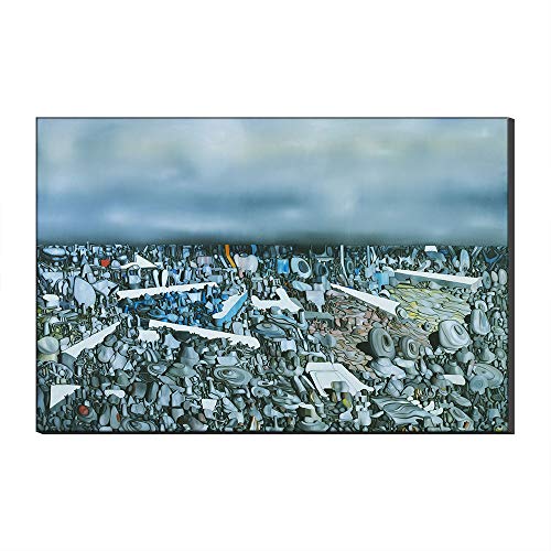 Reproduction toile Yves Tanguy de collection cadre premium 60x90