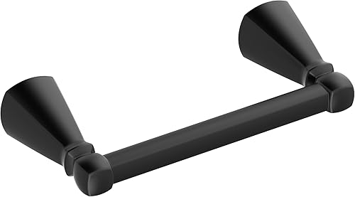 American Standard 7018230.243 Edgemere - Portarrollos de papel higiénico, color negro mate