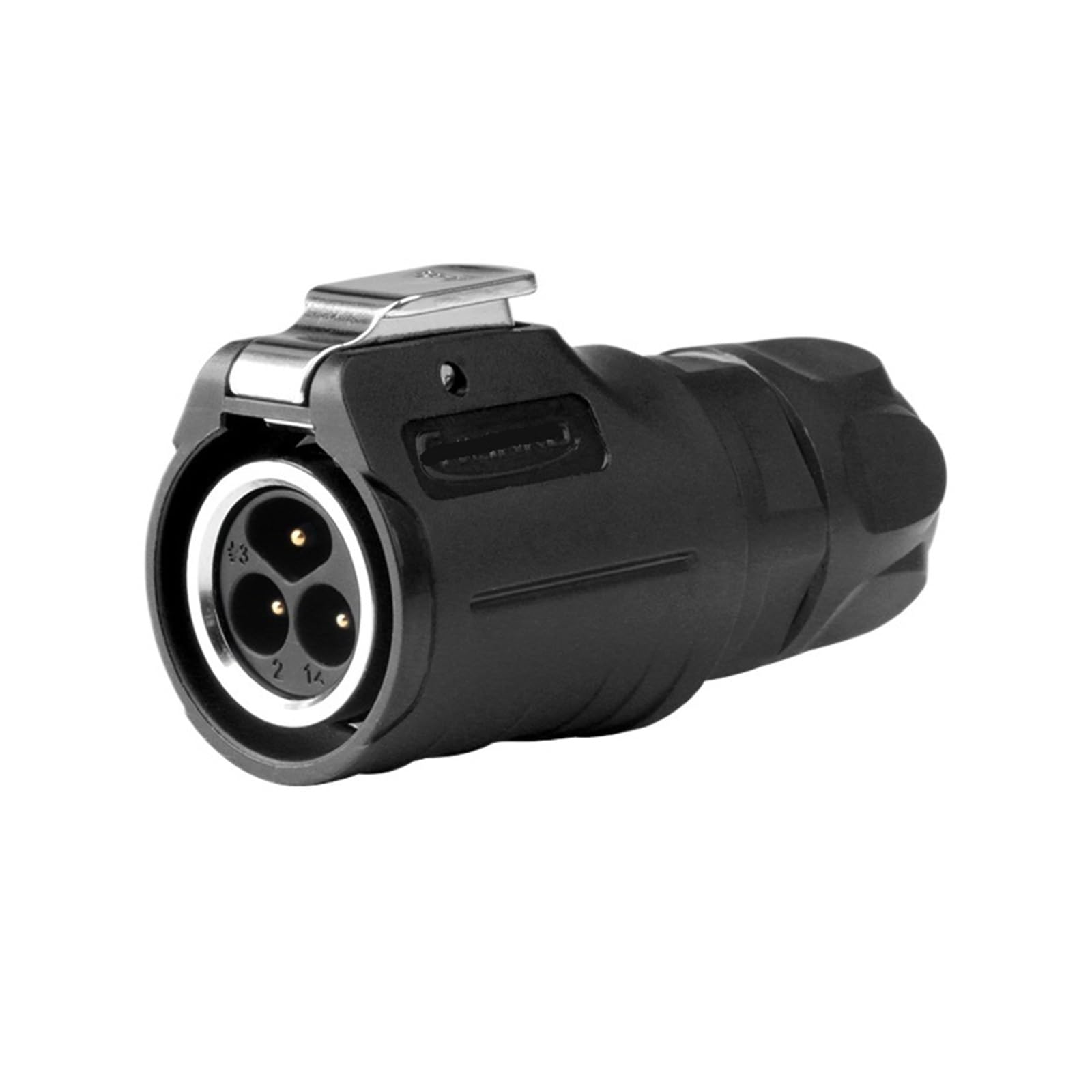 Conector de aviación LP16 de 3 núcleos para cable exterior impermeable macho