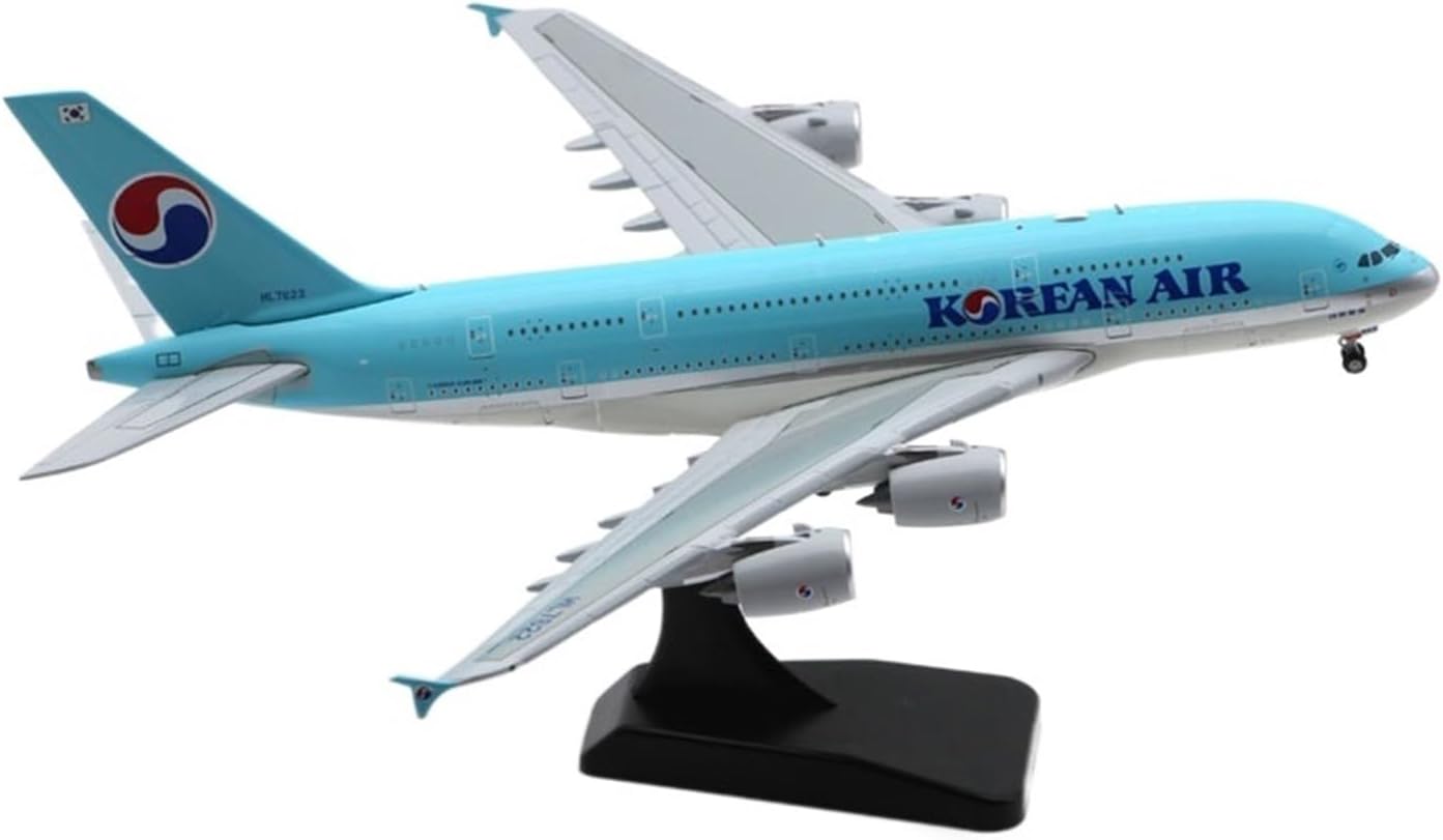 Die Cast Plane 1 400 for A380 Simulation Die Cast Aircraft Model Metal Adult Collection Souvenir Ornaments Finished Metal Airplane