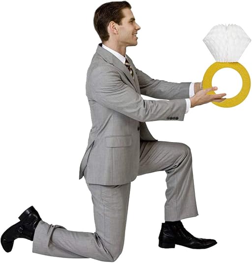 Glam Gold Honeycomb Diamond Rings - Wedding Decor