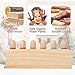 ALLABC Baby Pop Up Doll Cause and Effect Toys for Kids Ages 3-5 Preschool Games Wooden Montessori Toys for Toddlers 1-2-3