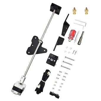 Lead Screw Dual Z Stepper Motor Upgrade Kit for Creality Ender 3, Ender 3, Ender 3 V2, Voxelab Aquila 3D Printer