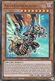 1. Auflage TCG GFP2-DE041 - Ausbruchdrache - Ultra Rare - Deutsch - 1. Auflage - im Set mit Ultrapro Toploader - Yugioh