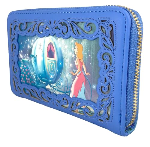 Loungefly Disney Princesses Cinderella Window Faux Leather Wallet2