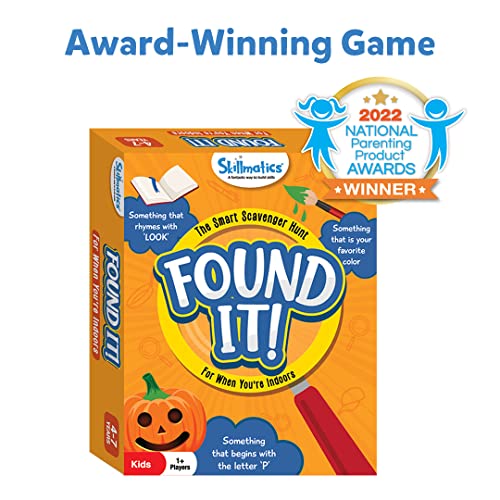 Skillmatics Found It - Indoor & Travel Edition Bundle, Scavenger Hunt For Kids, Fun Family Games, Ages 4 To 7 #TOP7