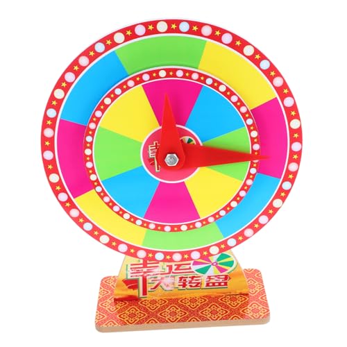HOLIDYOYO Double Layer Party Game Wheel Diy Prize Wheel for Raffles Spinning Wheel for Prizes Big Wheel Game Fortune Game Wheel Prop