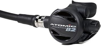 Atomic Aquatics B2 Second Stage only, 32" hose, Black