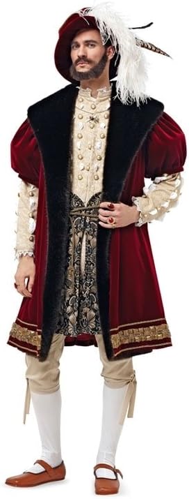 Burda B6887 British Renaissance Costume Sewing Pattern 19 x 13 cm 46-60