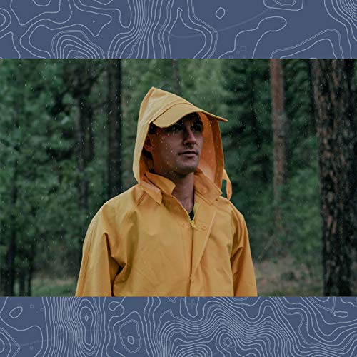 Traje de chuva comercial Stansport, Amarelo, Medium