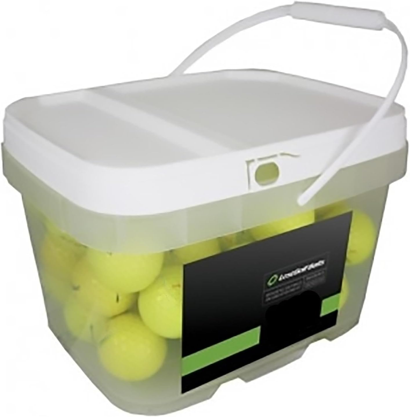 LostGolfBalls - Yellow e6 Golf Balls in Mint Condition, Recycled Used Golf Balls, AAAAA Quality, Yellow