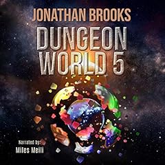 Dungeon World, Book 5 Audiolibro Por Jonathan Brooks arte de portada