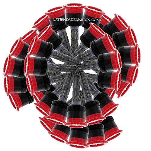 Tuyère Diffuseur Arrosage 3m - Buses Hunter 0-360° Réglables - Pack X5