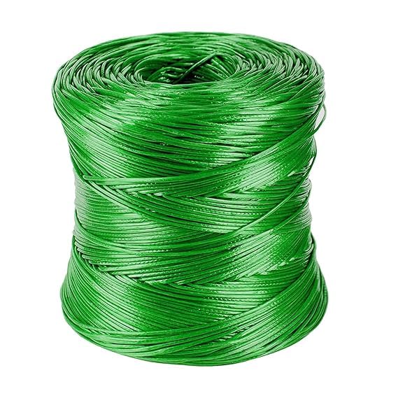 (Raiser) Plastic Binding Rope Roll 400 Meters for Home/Garden and Commercial Use Sutli Dori Thread Cord Twine String Role Bundle for Packaging Boxes, DIY, Tie Plants, Craft. (Green)-image-29
