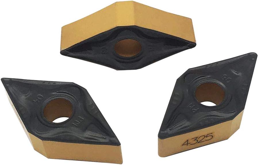 GBJ-1 10pcs DNMG432/DNMG441/DNMG442 Carbide Inserts Turning Inserts (DNMG150604-PM)