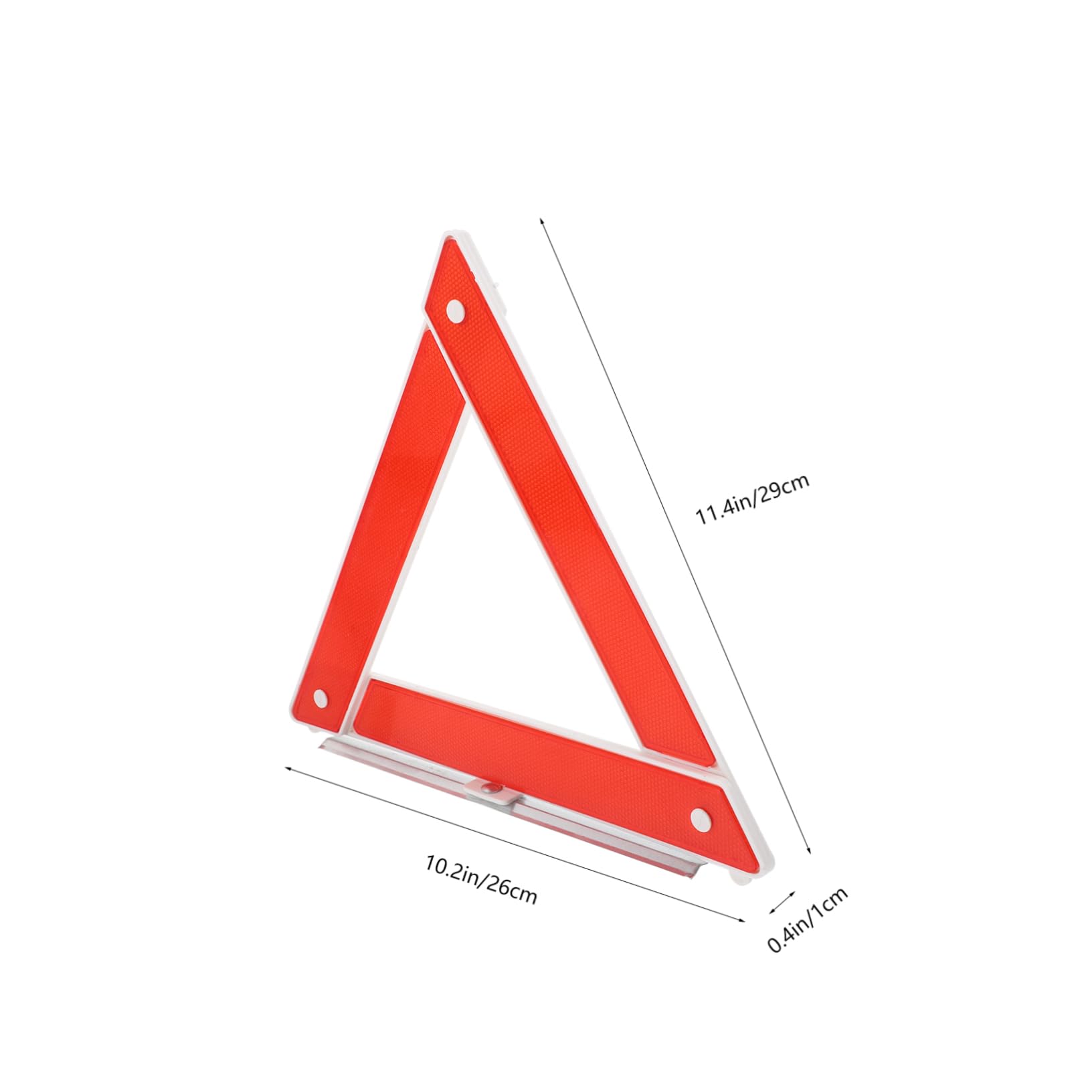FUNOMOCYA Car Warning Triangle Sign Pull Tab Reflective Roadside Kit for Vehicles