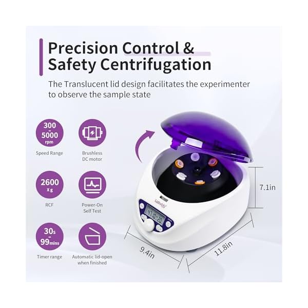 Lab-PRP-Benchtop-Centrifuge-Machine-6x15mL10mL7mL15-5ml-Speed-Range-from-300-5000RPMMax-2600-x-g-RCF-Timer-30sec-99min-with-2-Quick-Start-Programs-LVAI001 Lab-PRP-Benchtop-Centrifuge-Machine-6x15mL10mL7mL15-5ml-Speed-Range-from-300-5000RPMMax-2600-x-g-RCF-Timer-30sec-99min-with-2-Quick-Start-Programs-LVAI001