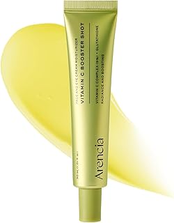 Arencia Vitamin C Booster Shot Serum with Glutathione, Niacinamide and Vitamin E for Dark Spot Care, Fine Lines & Wrinkles, Glass Skin, Korean Skincare 30ml/1.01 fl.oz