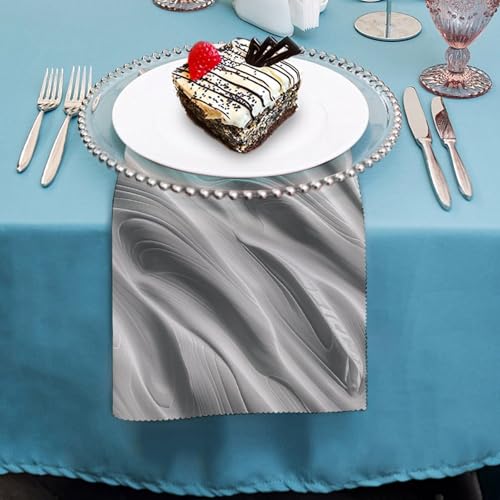 Servilletas de Tela con Patrón Blanco Acolchado 2 Piezas miniatura 4