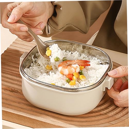 Fiambrera térmica para comida caliente aislada de acero inoxidable 7