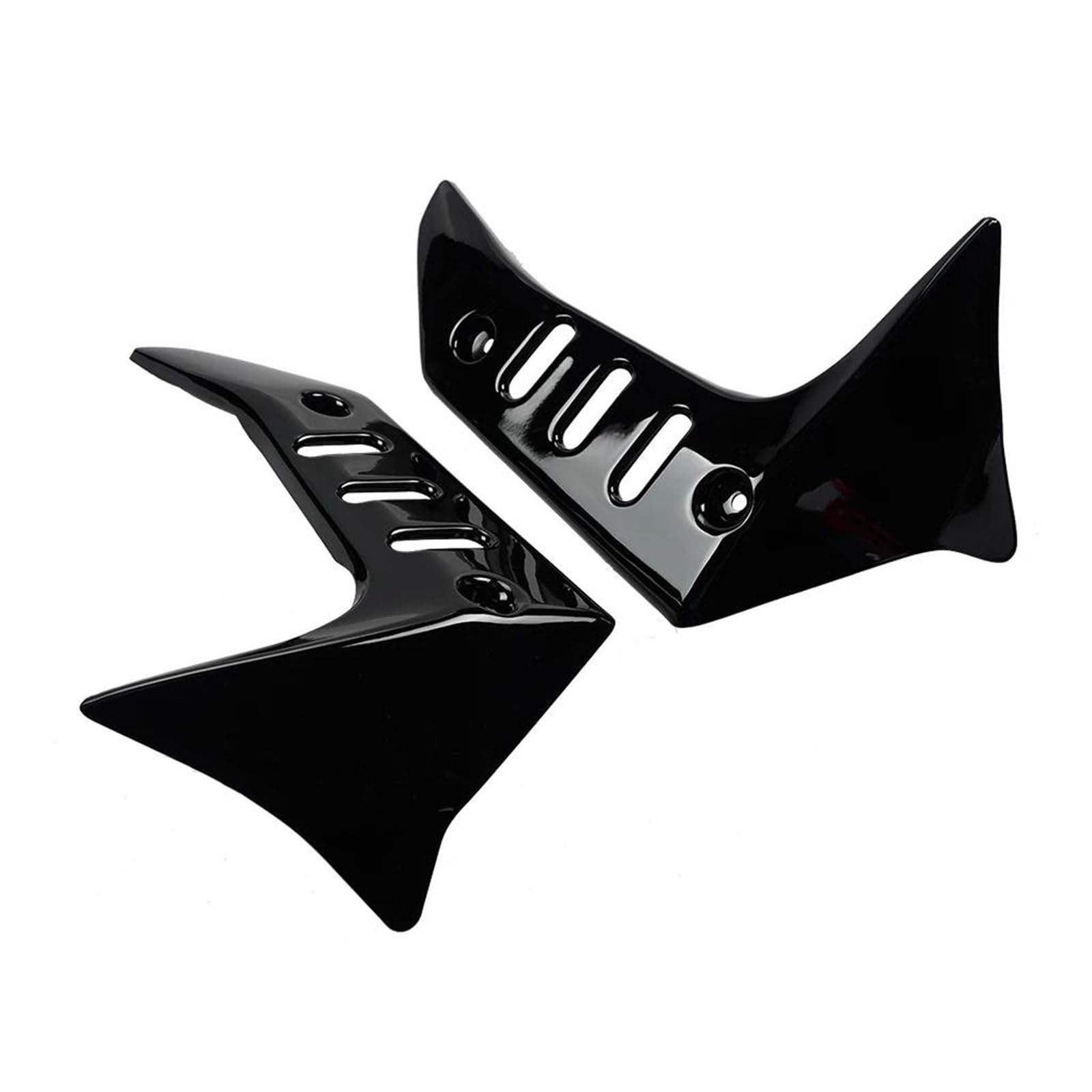 Carenatura Alette Aerodinamiche per Kawasaki Z 750 Z750 2004 2005 2006 2007 Carenatura per Motocicletta Pannello Laterale Radiatore Copertura Protezione Cofano