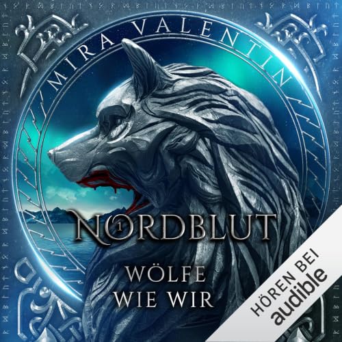 Diseño de la portada del título Nordblut - W&ouml;lfe wie wir