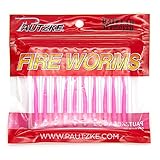 Pautzke Fire Worms Soft Bait - Pink - 2.7in | 6.8cm - Trout
