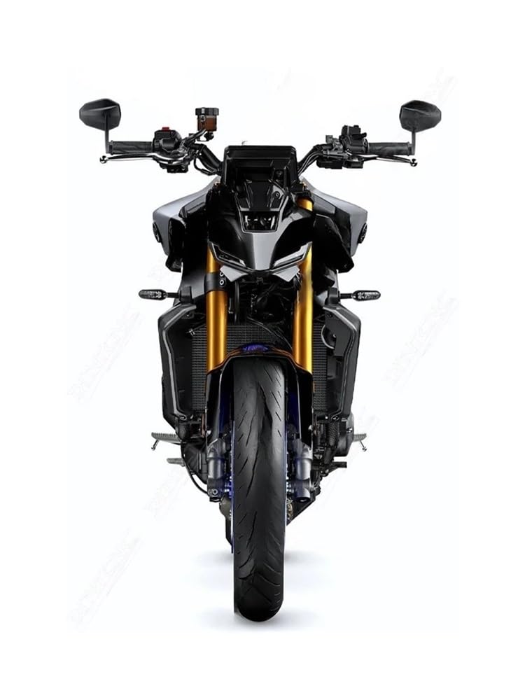 MT-09等　バーエンドミラーセット MT-09 21- バーエンドミラー REVENGE SS ブラック Eマーク付き