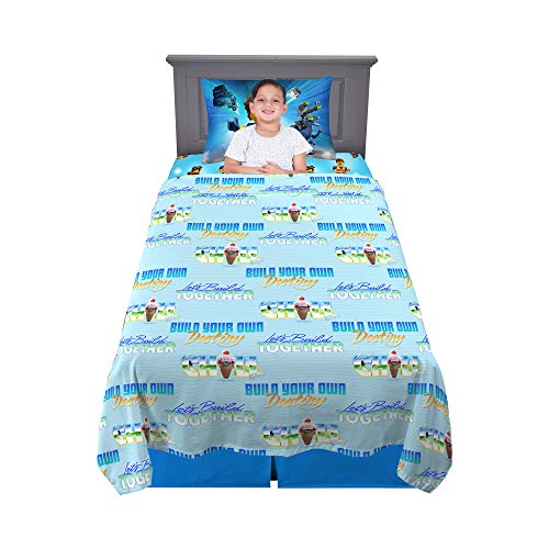Franco Kids Bedding Super Soft Sheet Set, 3 Piece Twin Size, Lego Movie