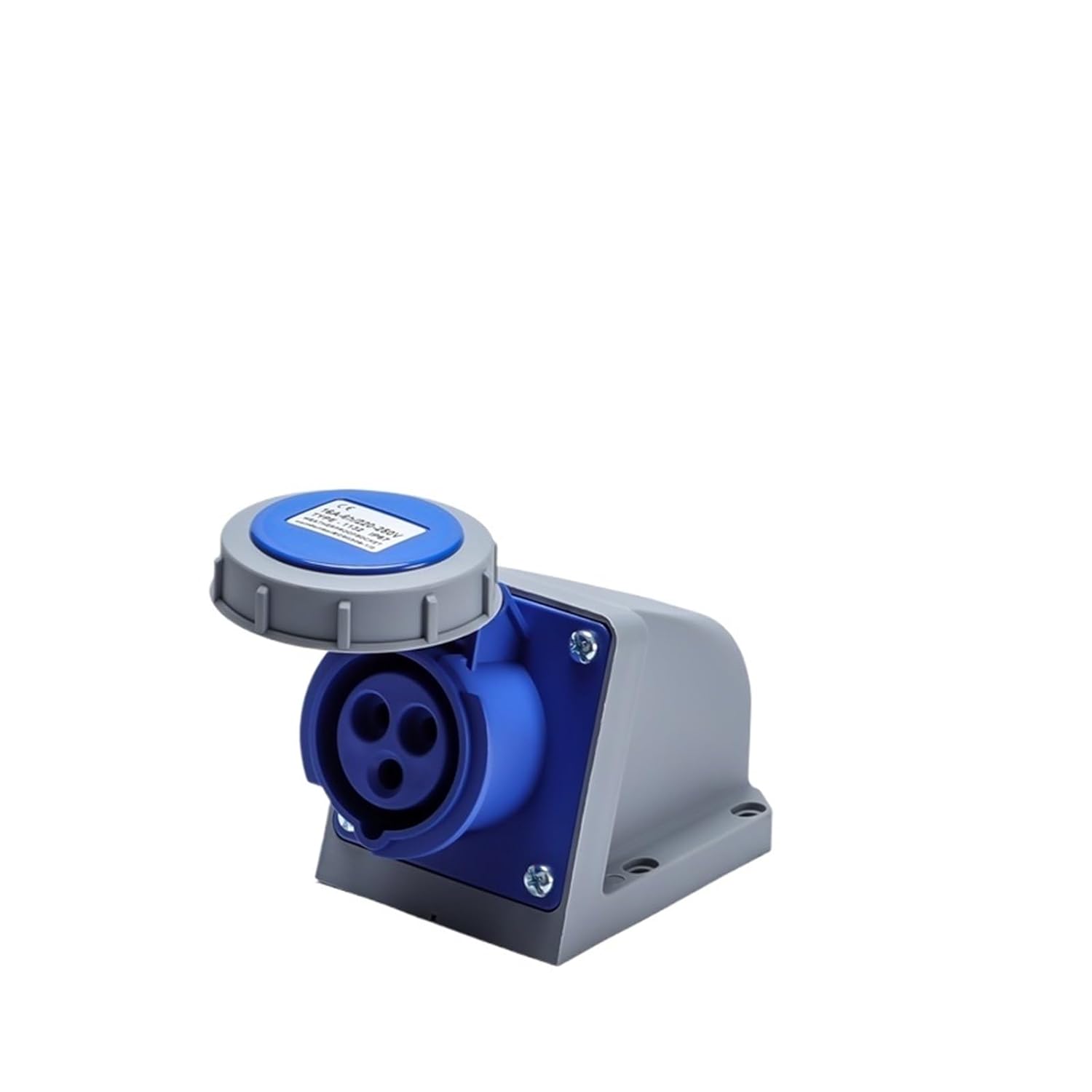 Industrial Aviation and Socket Coupler 16a32a Male and Female Butt Power Connector IP67 Waterproof 3/4/5 core(4 core 16A Plug)