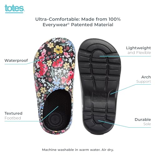 Image of totes Women's Everywear Lightweight Waterproof Bailey Garden Clog