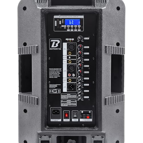Système de sonorisation portable bluetooth avec lecteur usb sd pour dj - 5