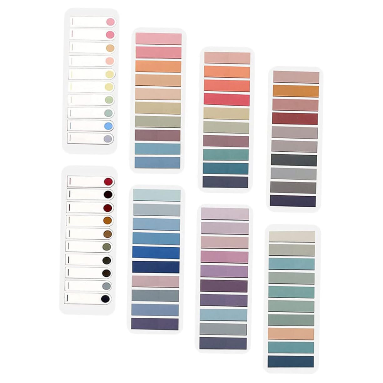 Gadpiparty 4 Pezzi Indicatori Frase Adesivi Segnalibri Portatili per Strisce Colorate per Pagina