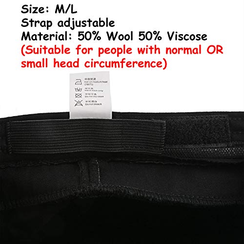 M Moacc Men'S Classic Herringbone Tweed Wool Blend Newsboy Hat Driver Cap thumb #6