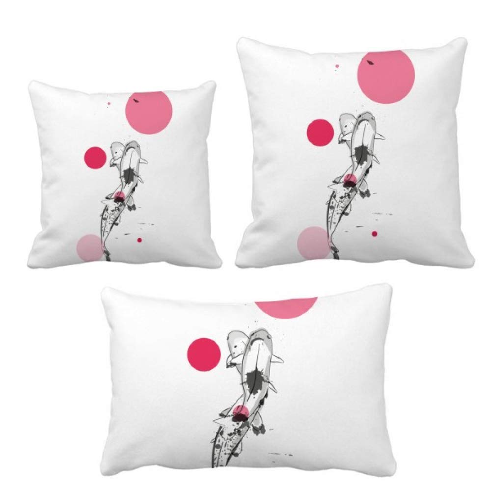 Poisson chinois coussin forme tradition DIYthinker paire deco maison canape