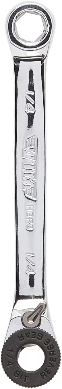 VIM Tools HBR3 Double Ended 1/4" Hex Bit Ratchet