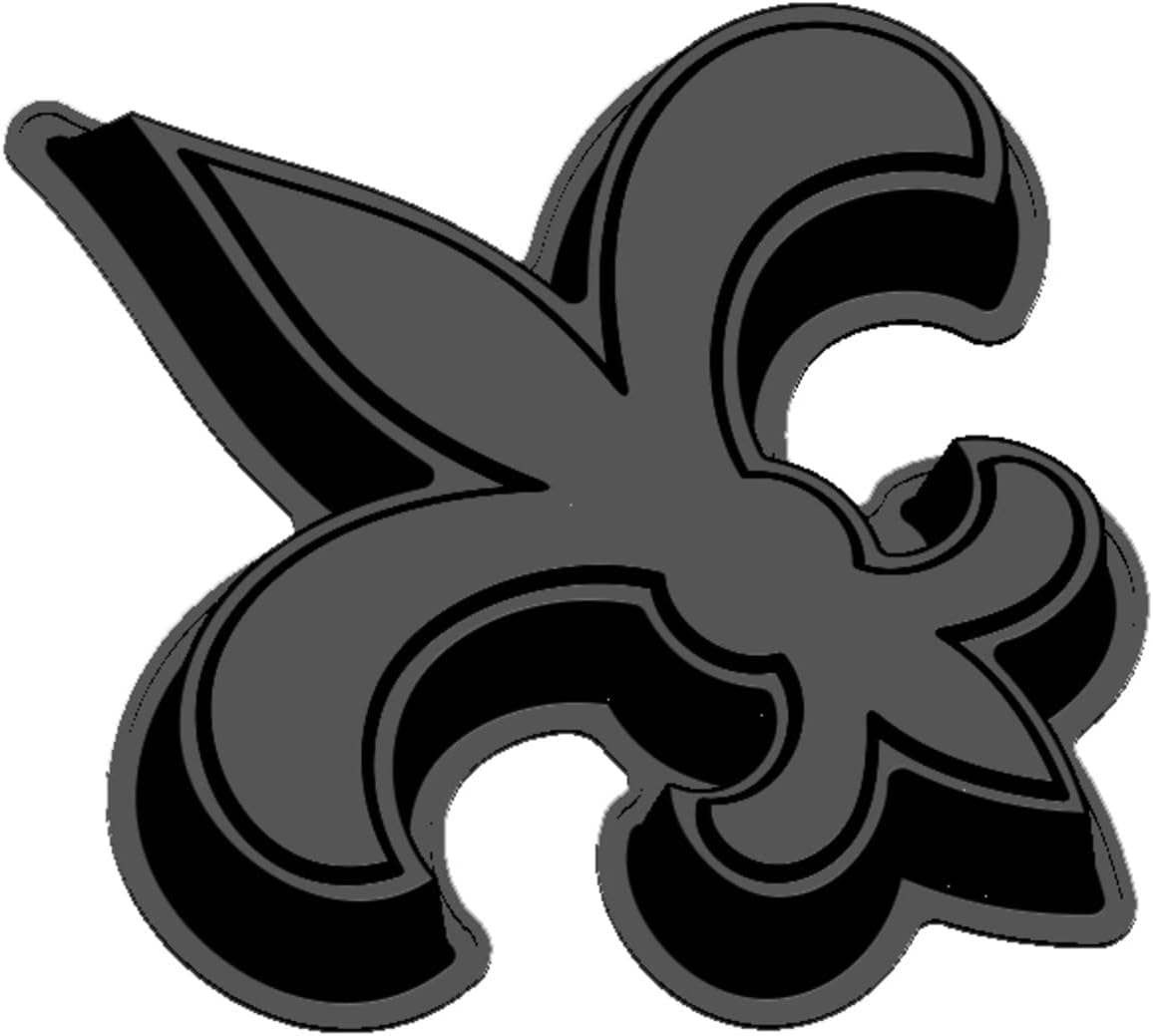 Masterpieces Game Day - Fleur De Lis Silicone Cake Pan - Nonstick, Dishwasher Safe, Oven Safe