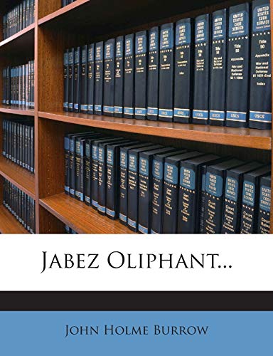 Jabez Oliphant... 127238862X Book Cover