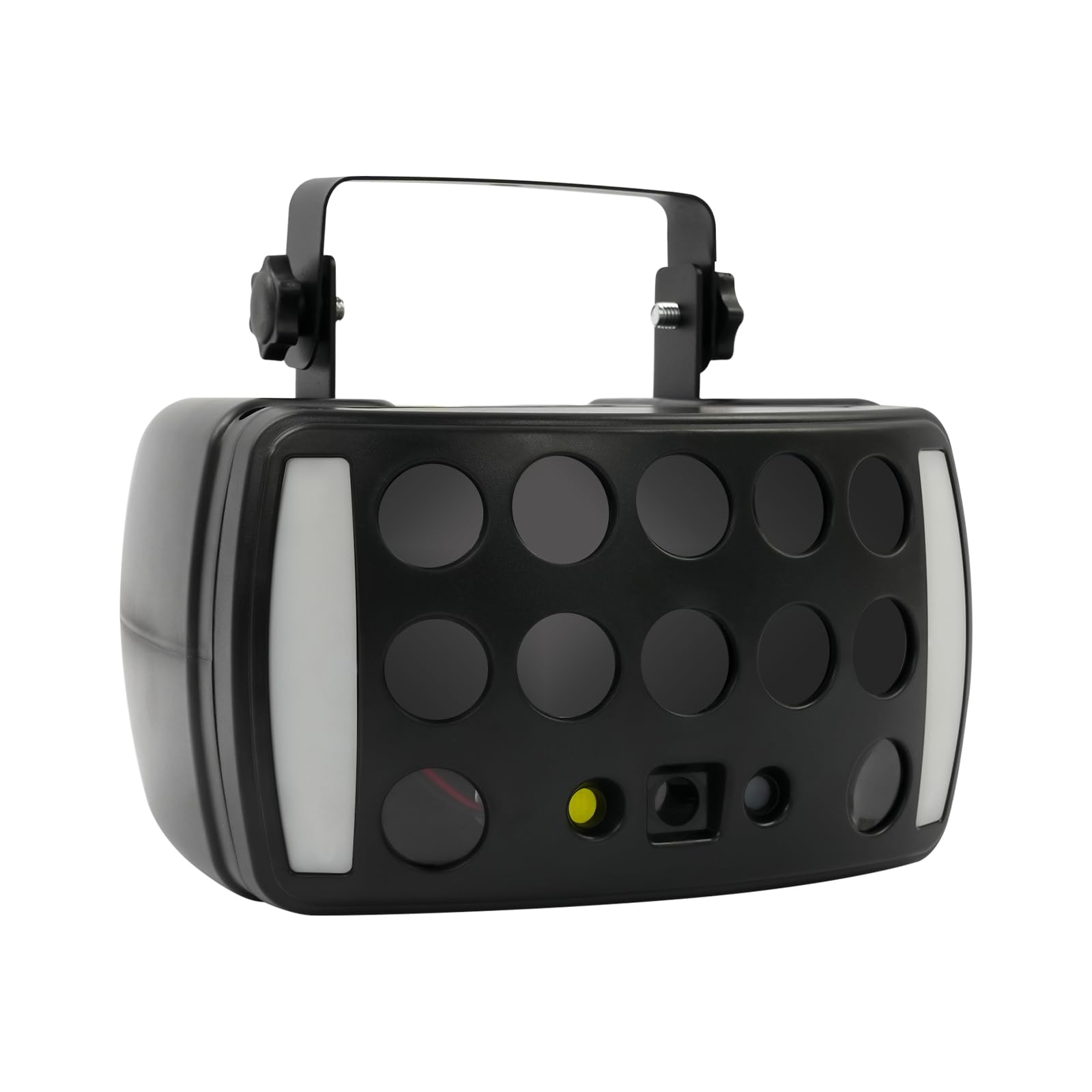 Lumière de fête 50 W, lumière disco portable 7 couleurs, lumière disco LED RGBW avec télécommande, stroboscope UV RVB pour fête, club, Halloween, Noël