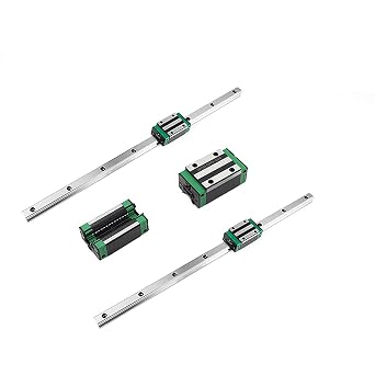 CNC Kit Ballscrew SFU RM2504 + Linear Slide Guide Rail HGH25 300mm, with Ball Screw Nut + BK/BF20 End Supports + Coupler + Nut Housing + Motor Bracket for Nema 34 + Bearing Slider Block